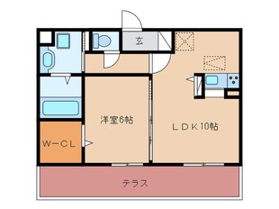 D-room新宮の物件間取画像